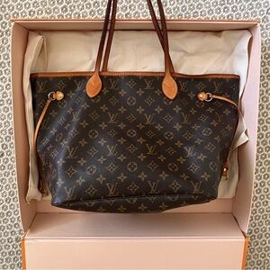 Louis Vuitton Monogram Neverfull MM Bag